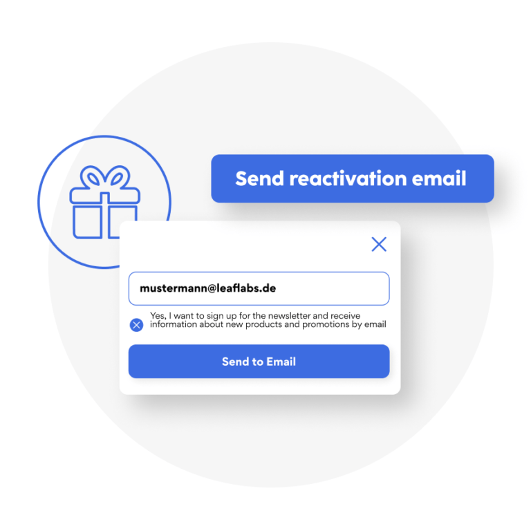 email reactivation via smart receipts