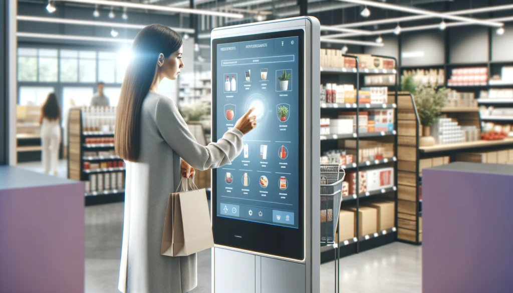 digital screens to improve customer experience