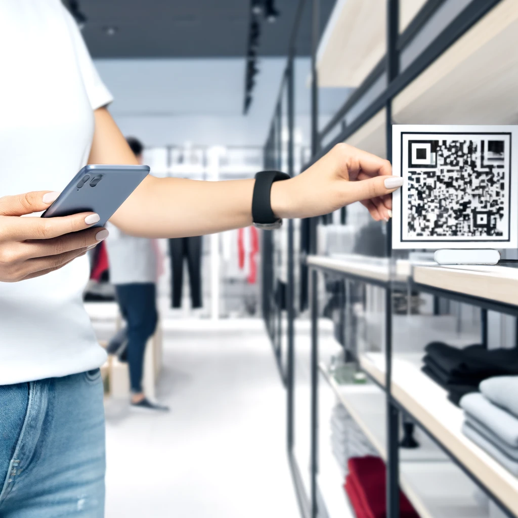 improve store experience through QR-code